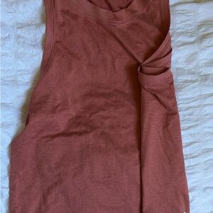 VUORI - seamless surge tank top: sunrise color size SMALL